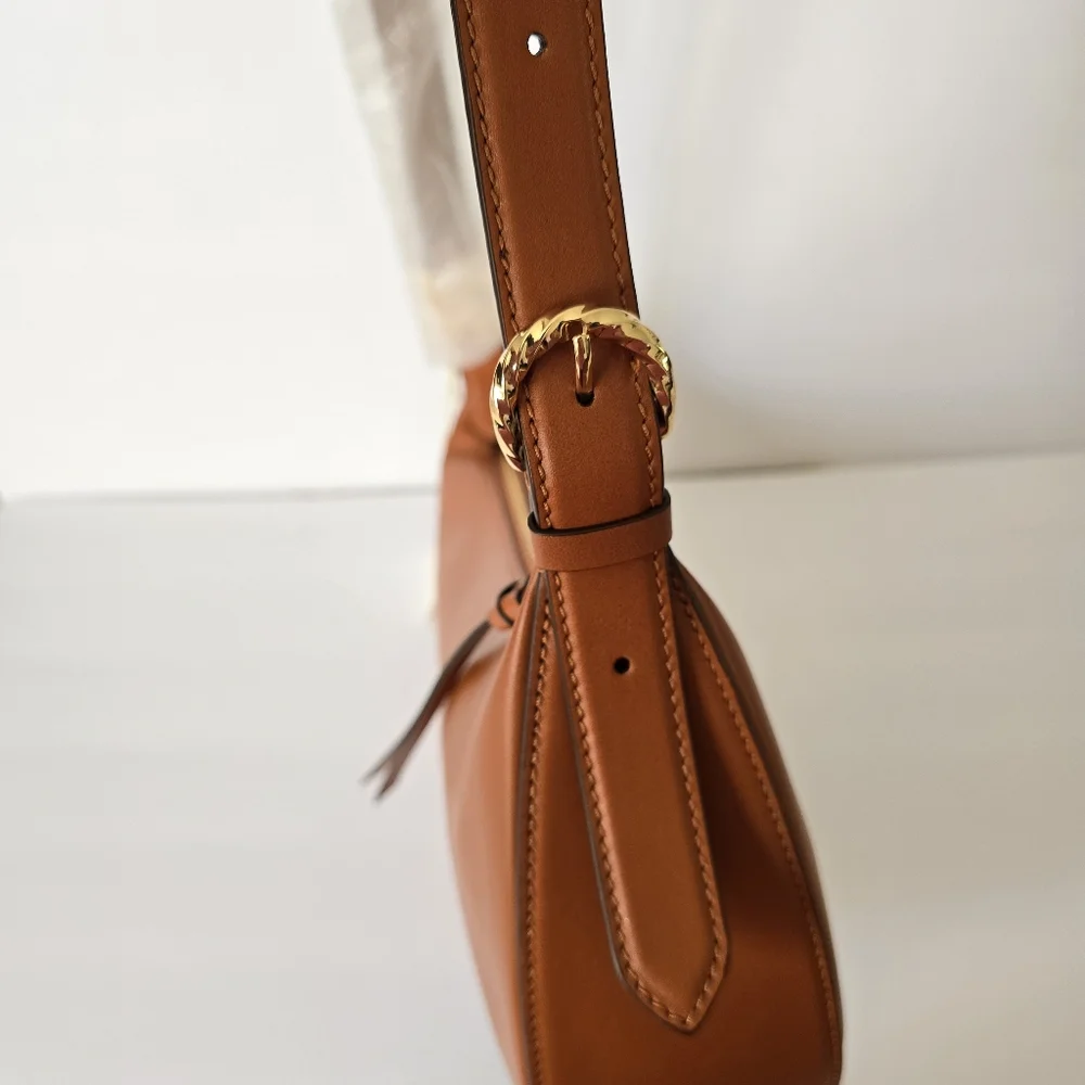Ulla Johnson Twyla Leather Hobo Bag Sierra